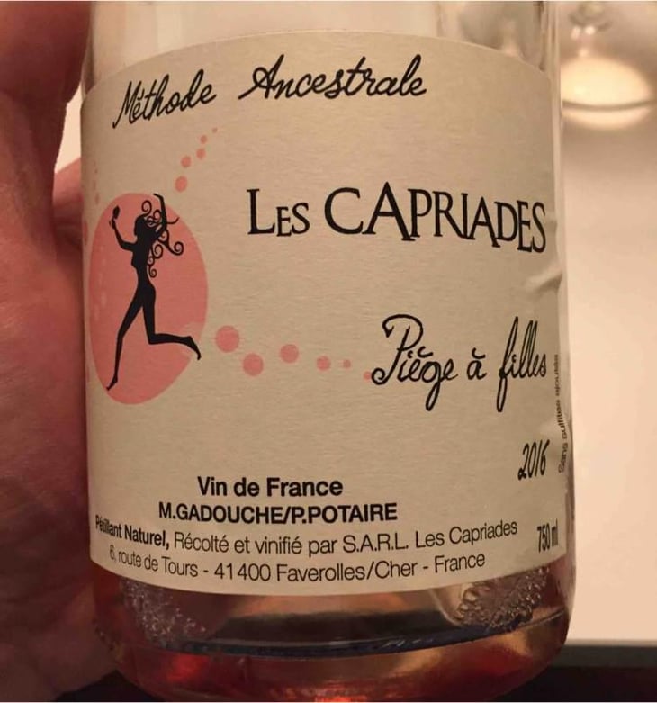 Piège à Filles (rosé) - Les Capriades - Pascal Potaire & Moses Gadouche 
