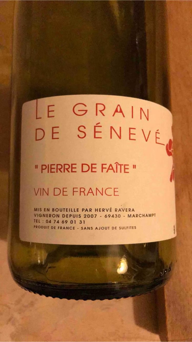 Pierre de Faîte - Le Grain de Sénevé - Adeline et Hervé Ravera 