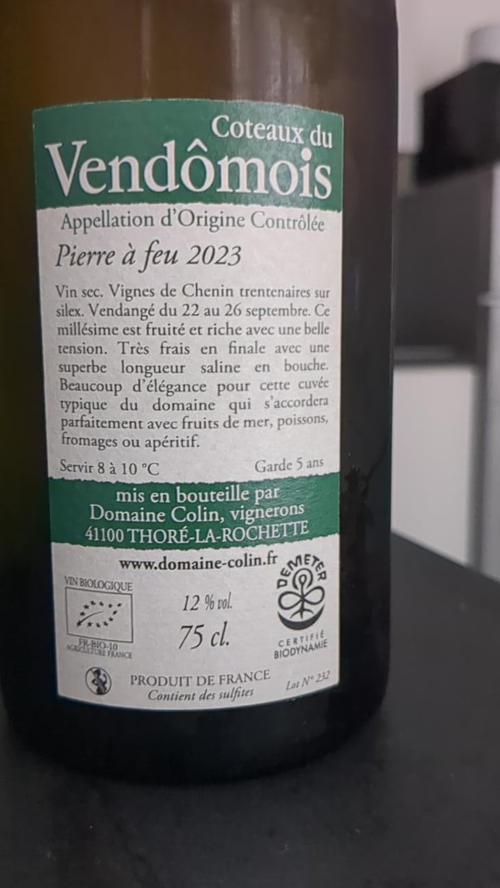 Pierre à Feu - Domaine Colin - Pierre François Colin & Patrice Colin 