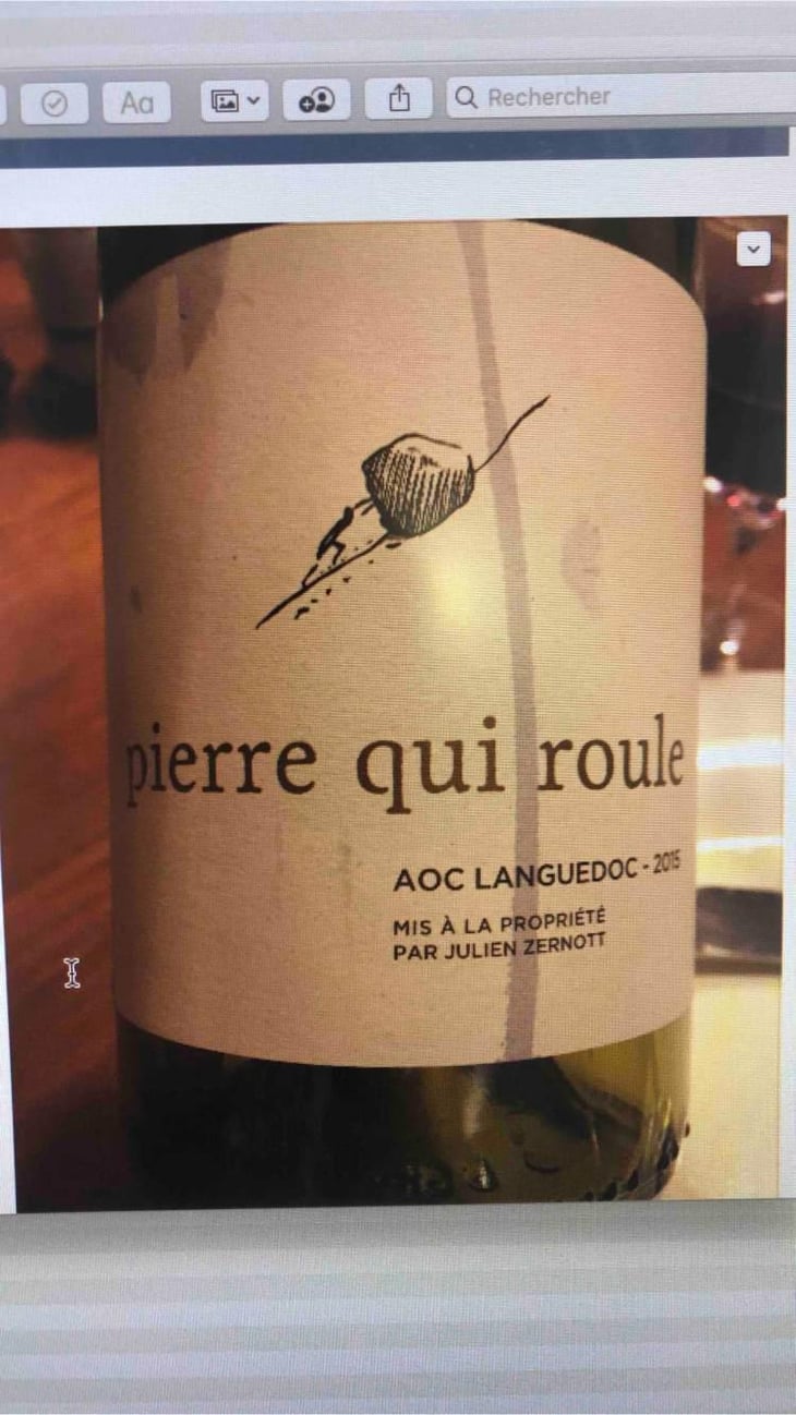 Pierre Qui Roule - Domaine du Pas de L'Escalette - Julien & Delphine Zernott 