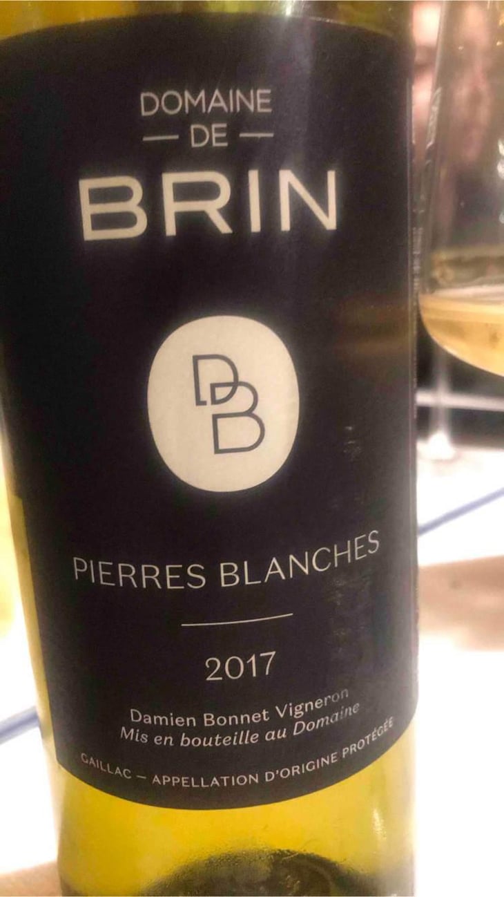 Pierres Blanches - Domaine de Brin - Damien Bonnet 