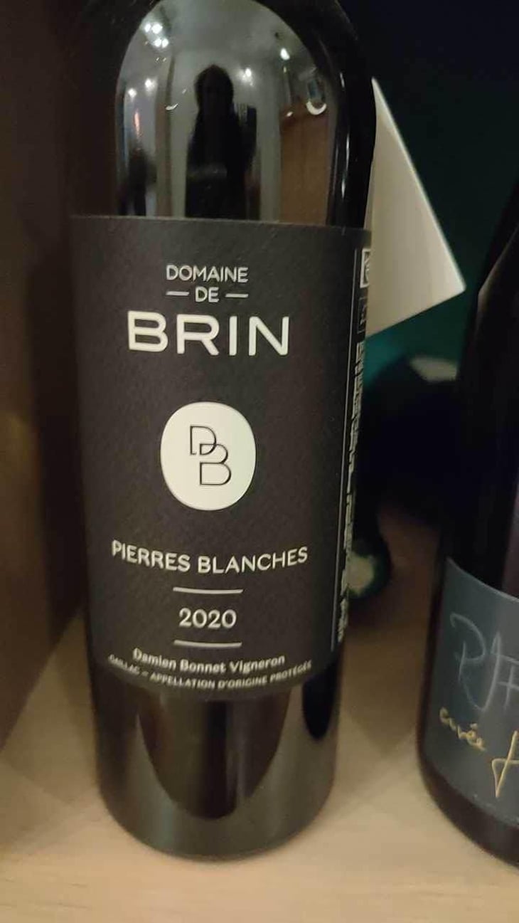 Pierres Blanches - Domaine de Brin - Damien Bonnet 