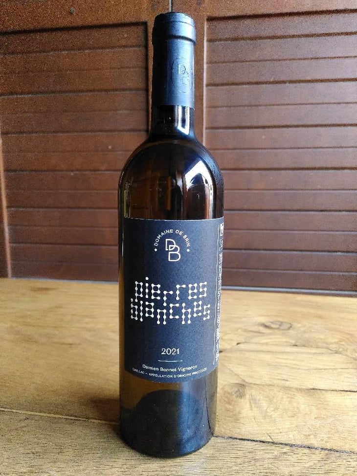 Pierres Blanches - Domaine de Brin - Damien Bonnet 