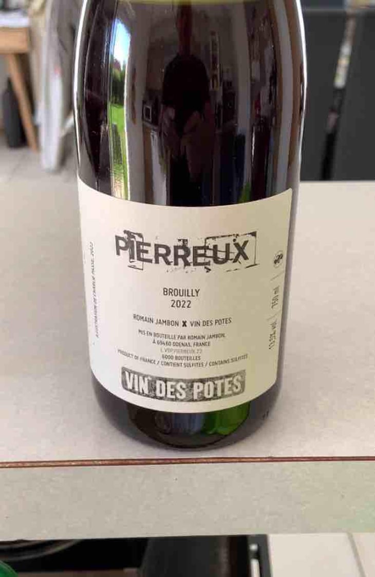 PIERREUX X Romain Jambon - Vin des Potes - Basile Passe -2021