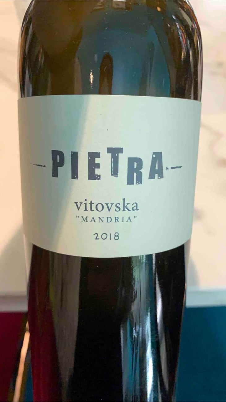 Vitovska Mandria - Vina Pietra - Marko Tavcar -2019