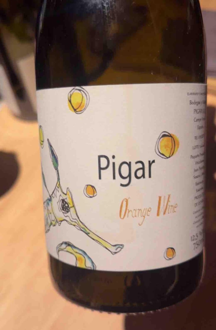 Pigar Orange - Bodegas Y Viñedos Pigar - Juan Piqueras & Susana López 