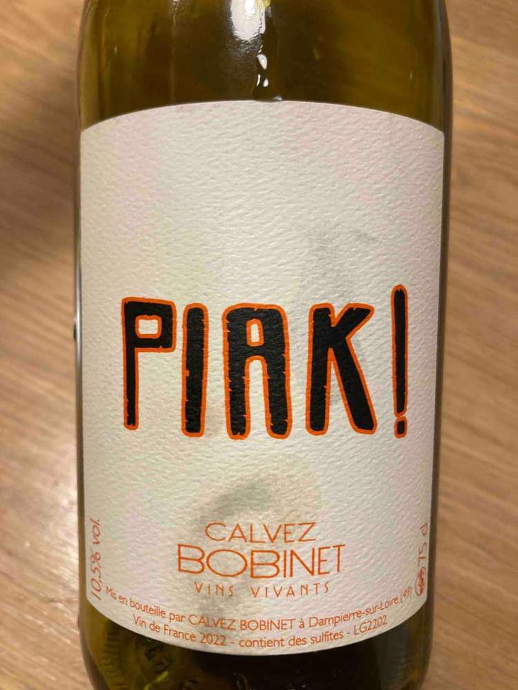 Piak - Domaine Calvez-Bobinet - Sébastien Bobinet & Emeline Calvez 