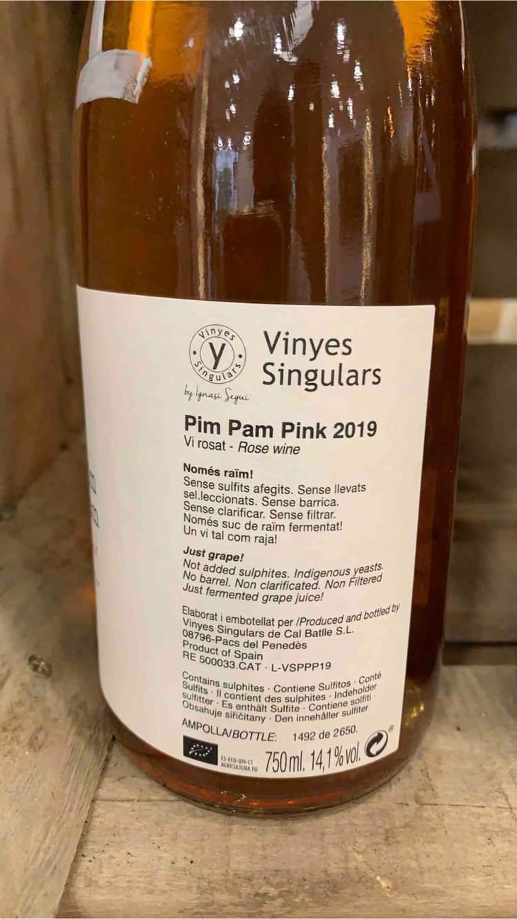 Pim Pam Pink - Vinyes Singulars - Ignasi Segui 