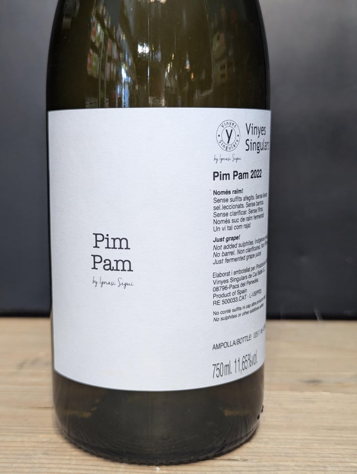 Pim Pam - Vinyes Singulars - Ignasi Segui 