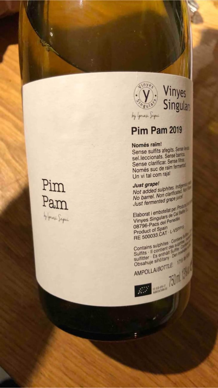 Pim Pam - Vinyes Singulars - Ignasi Segui 