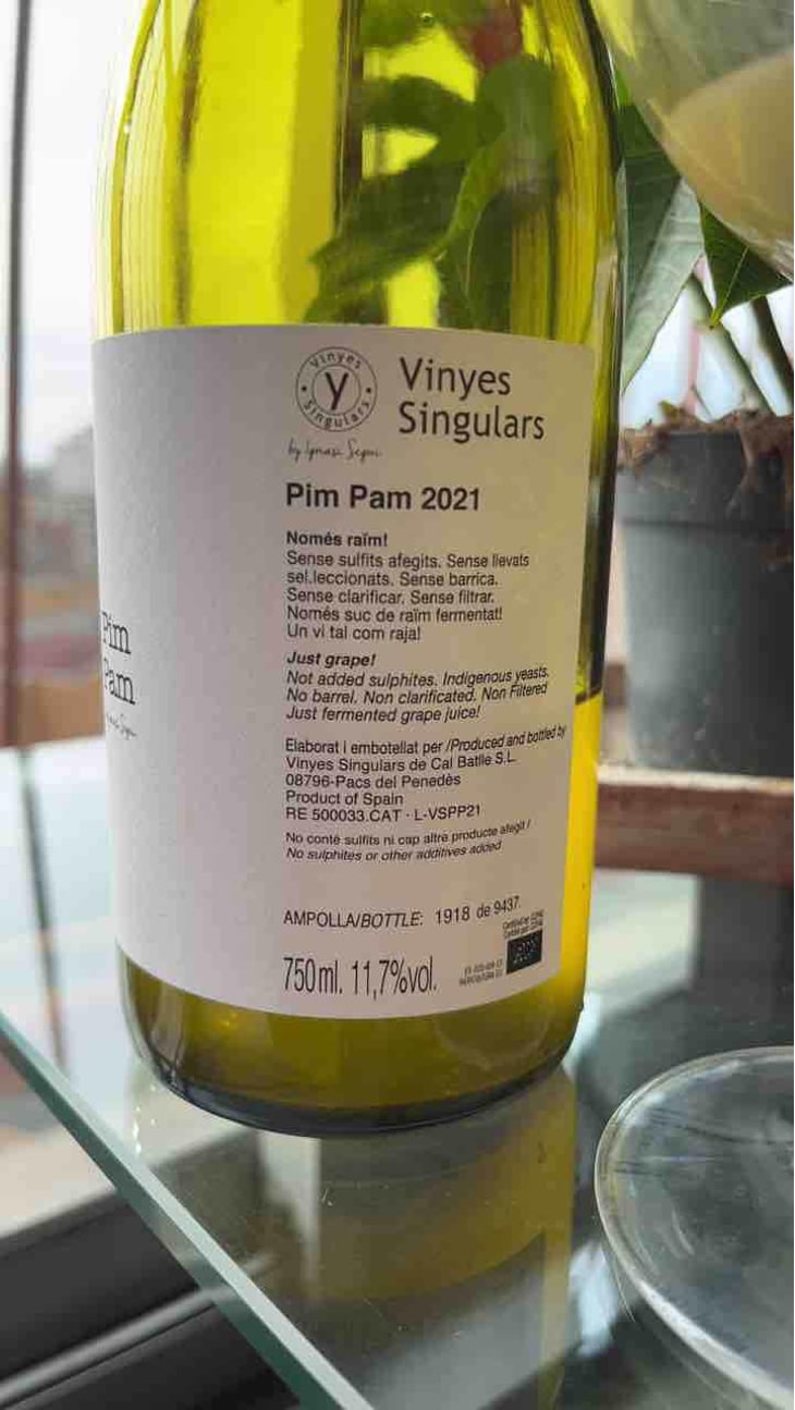 Pim Pam - Vinyes Singulars - Ignasi Segui 