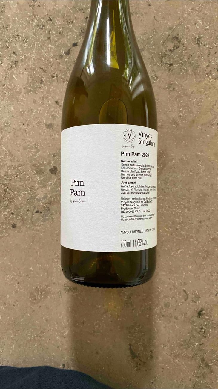 Pim Pam - Vinyes Singulars - Ignasi Segui 