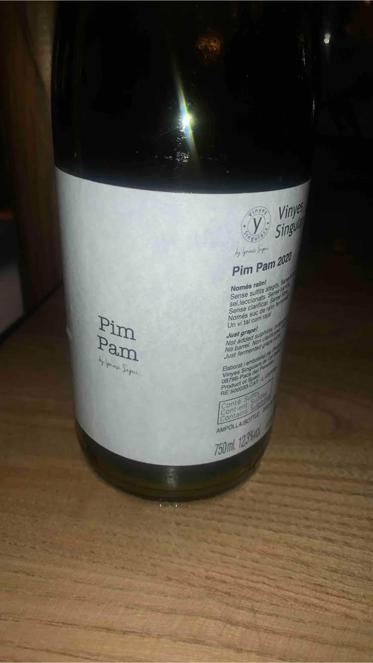 Pim Pam - Vinyes Singulars - Ignasi Segui 