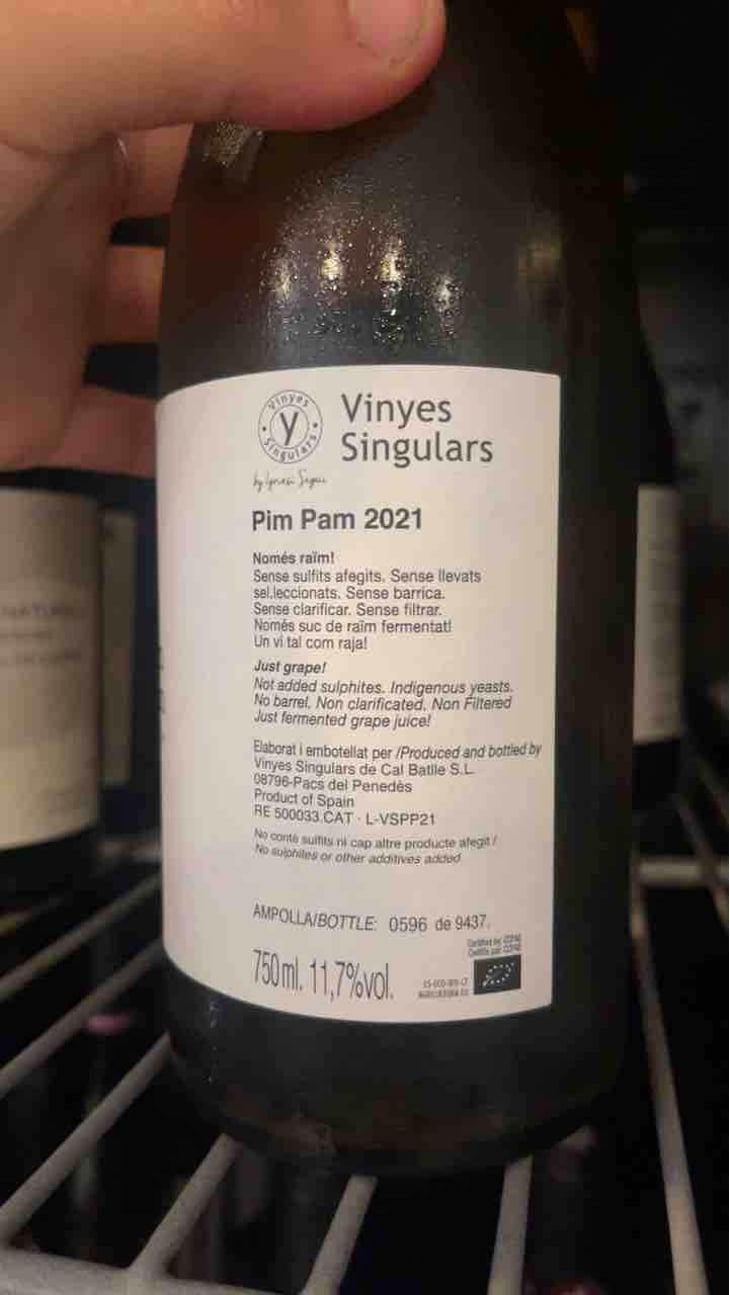 Pim Pam - Vinyes Singulars - Ignasi Segui 