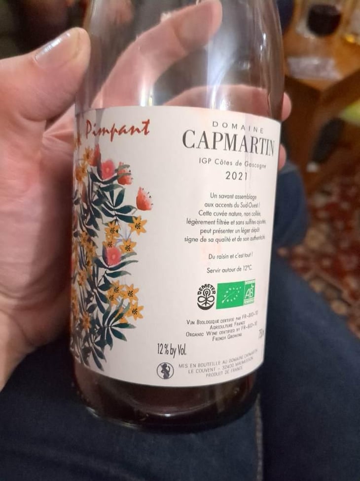 Pimpant - Domaine Capmartin - Famille Capmartin 