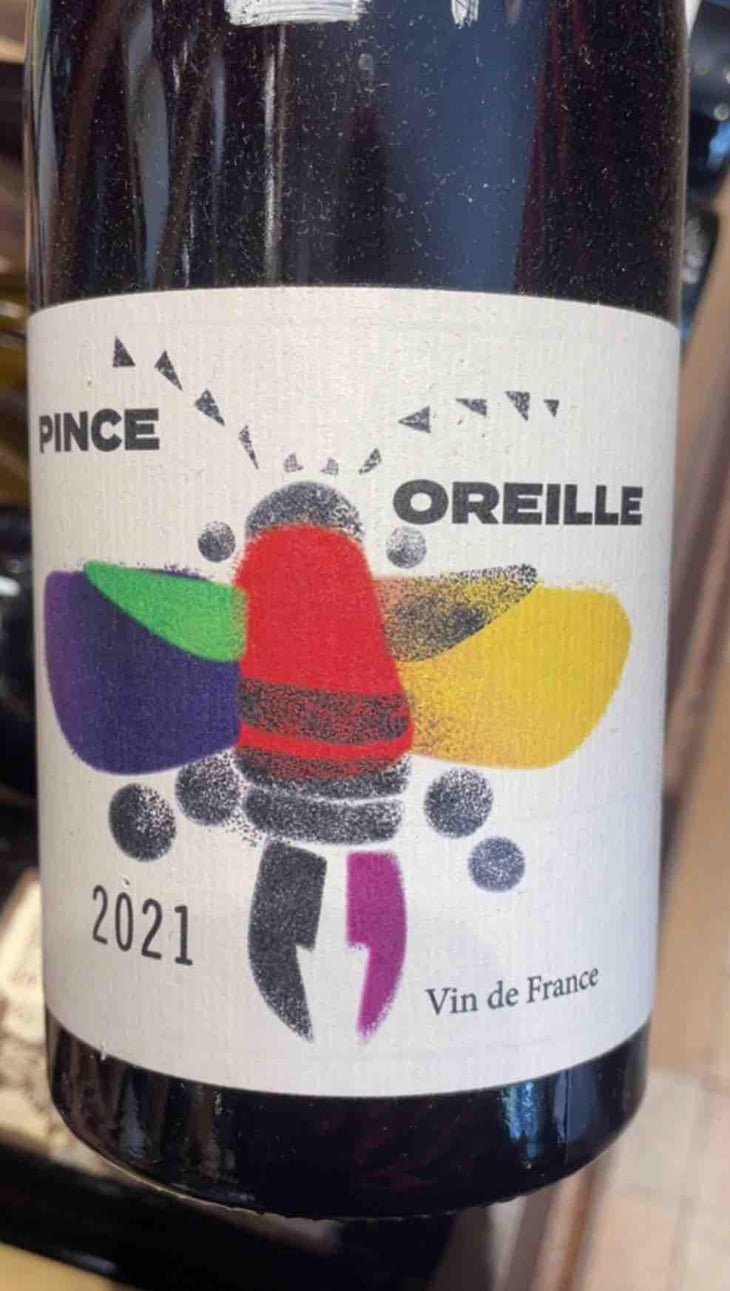 Pince Oreille - Les Caves de la Lucerie - Eliott de Moleron et Zalie Decque -2021