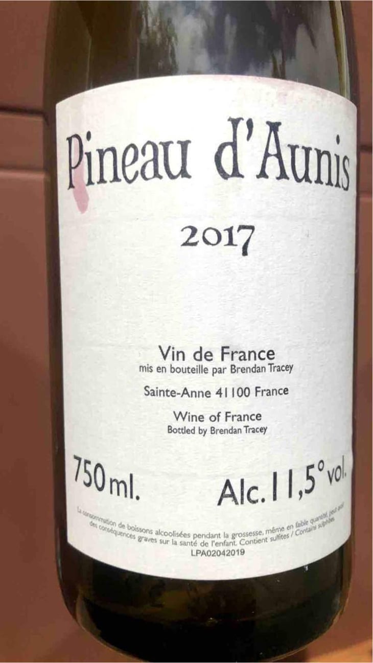 Pineau d'Aunis - Domaine Le Clocher - Les Vins de Sainte Anne - Brendan & Sean Tracey 