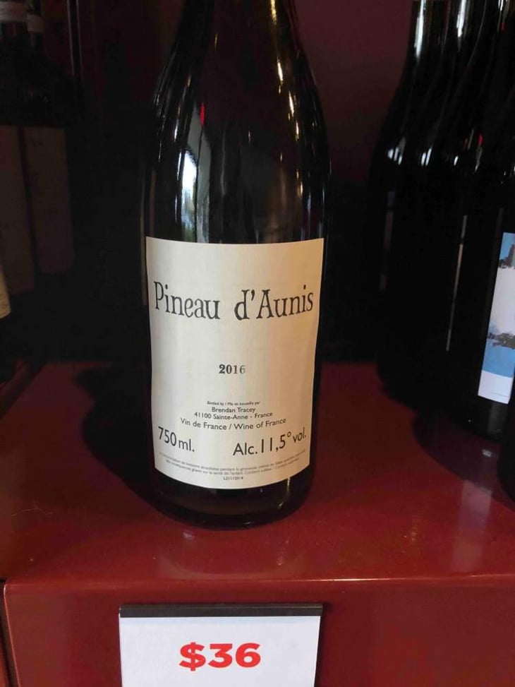 Pineau d'Aunis - Domaine Le Clocher - Les Vins de Sainte Anne - Brendan & Sean Tracey 