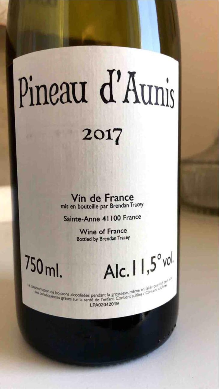 Pineau d'Aunis - Domaine Le Clocher - Les Vins de Sainte Anne - Brendan & Sean Tracey 
