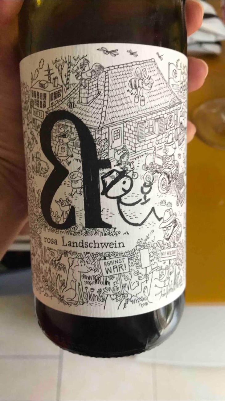 Rosa Landschwein - Weingut Krauss - Lukas Krauss 