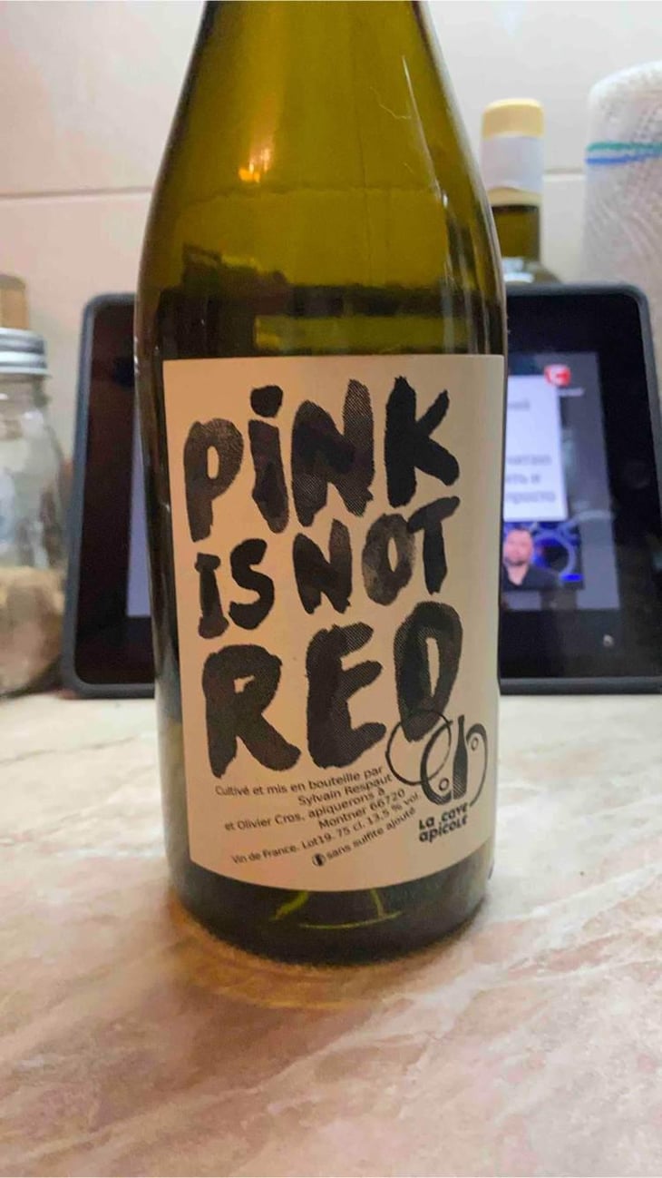 Pink is not Red (label after 2016) - La Cave Apicole - Sylvain Respaut & Olivier Cros 