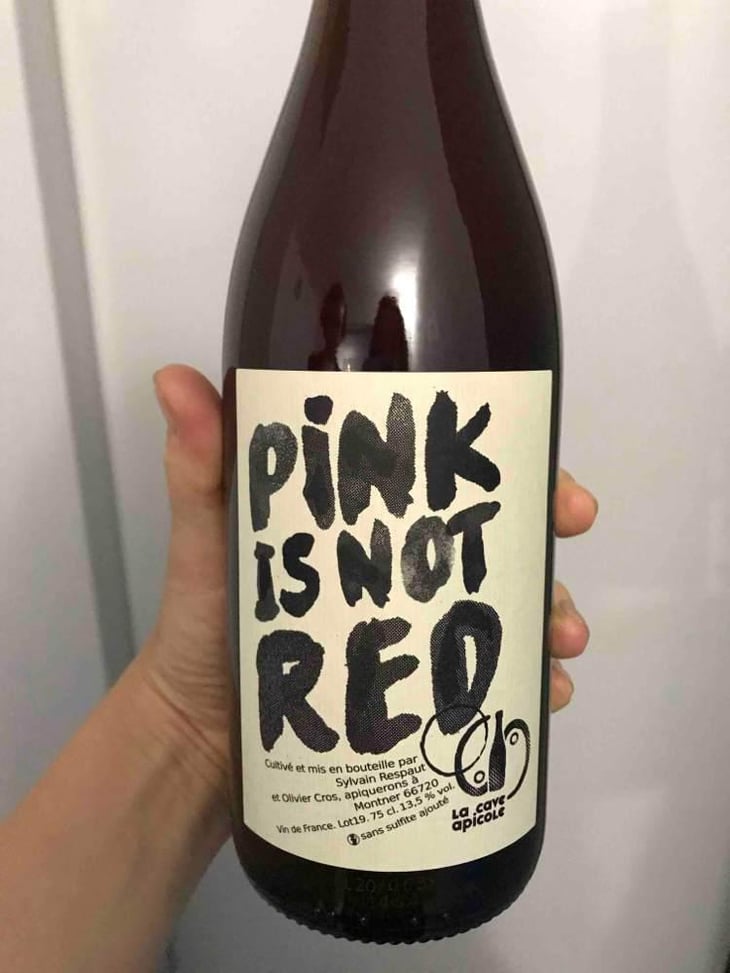 Pink is not Red (label after 2016) - La Cave Apicole - Sylvain Respaut & Olivier Cros 