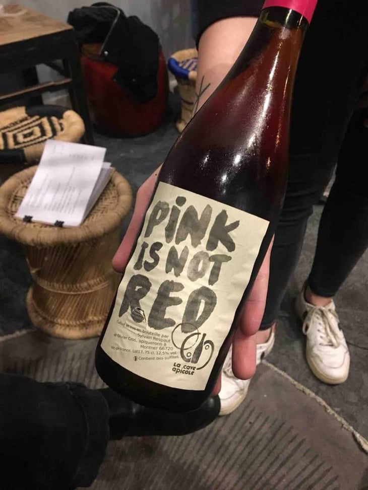 Pink is not Red (label after 2016) - La Cave Apicole - Sylvain Respaut & Olivier Cros 