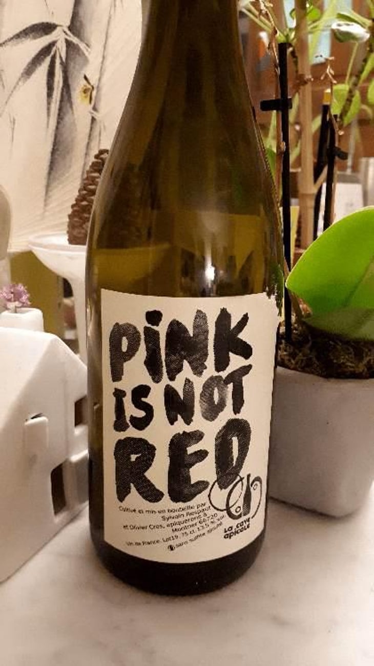 Pink is not Red (label after 2016) - La Cave Apicole - Sylvain Respaut & Olivier Cros 