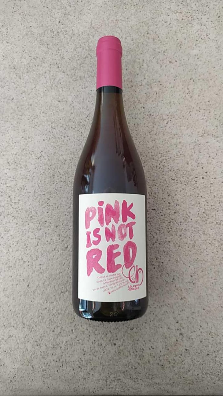 Pink is not Red (label after 2016) - La Cave Apicole - Sylvain Respaut & Olivier Cros 