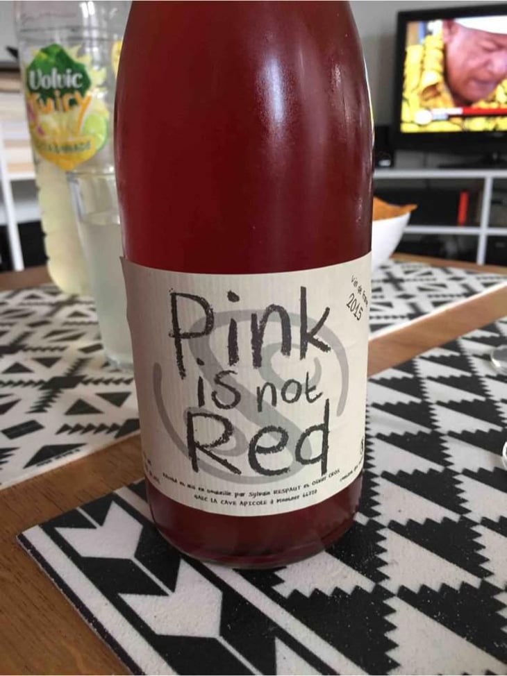 Pink is not Red (label before 2016) - La Cave Apicole - Sylvain Respaut & Olivier Cros 