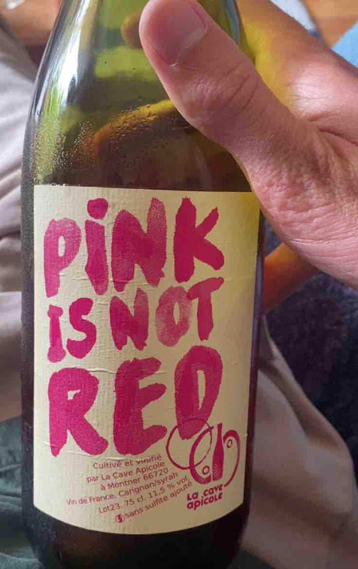 Pink is not Red (label before 2016) - La Cave Apicole - Sylvain Respaut & Olivier Cros 