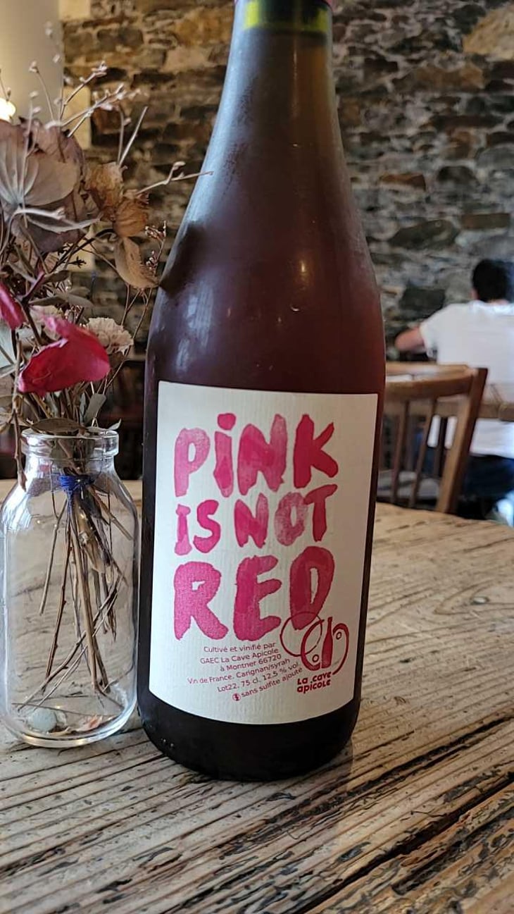 Pink is not Red (label before 2016) - La Cave Apicole - Sylvain Respaut & Olivier Cros 