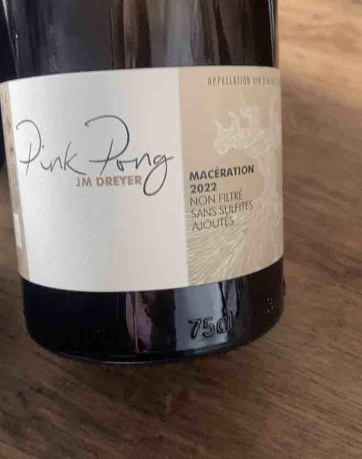 Pink Pong - J.M. Dreyer - Jean-Marc Dreyer 