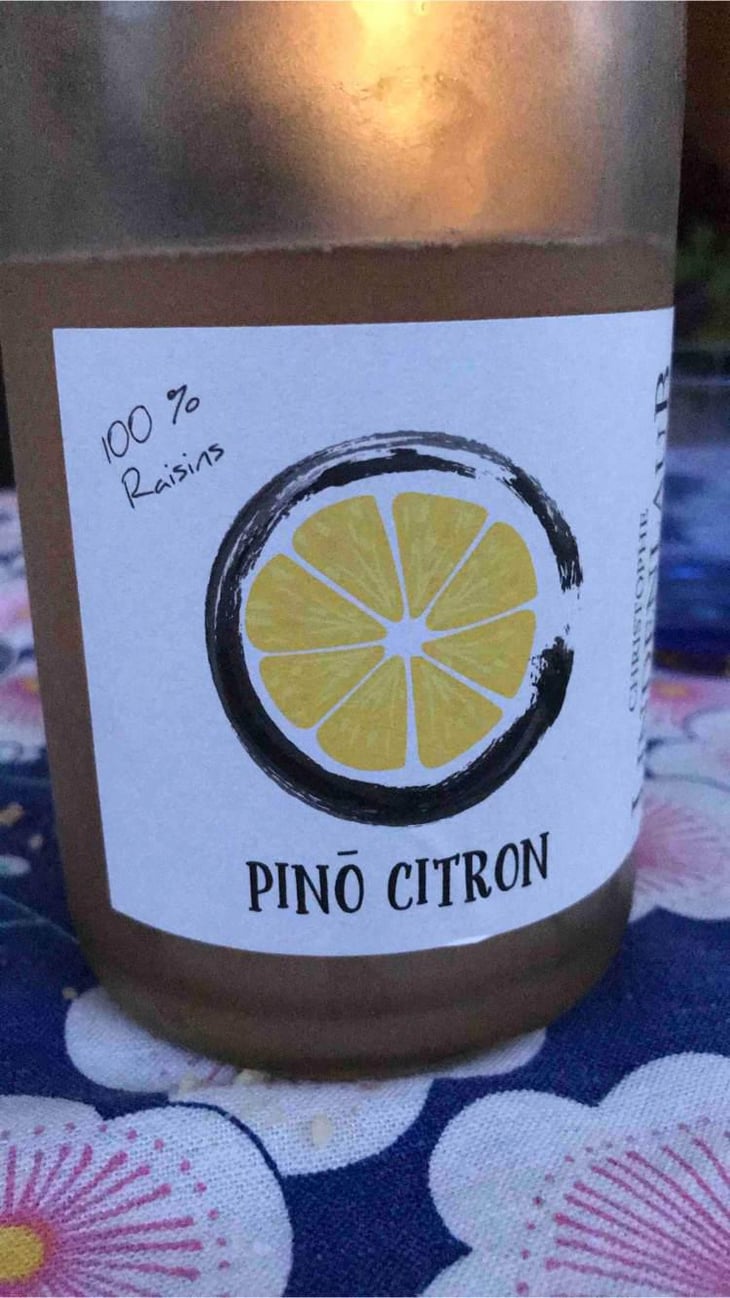 Pinô Citron - Lindenlaub - Christophe Lindenlaub 