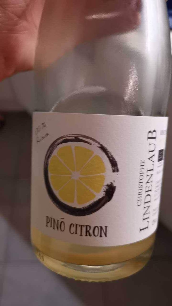 Pinô Citron - Lindenlaub - Christophe Lindenlaub 