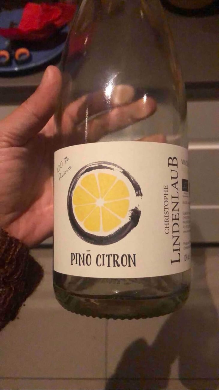 Pinô Citron - Lindenlaub - Christophe Lindenlaub 