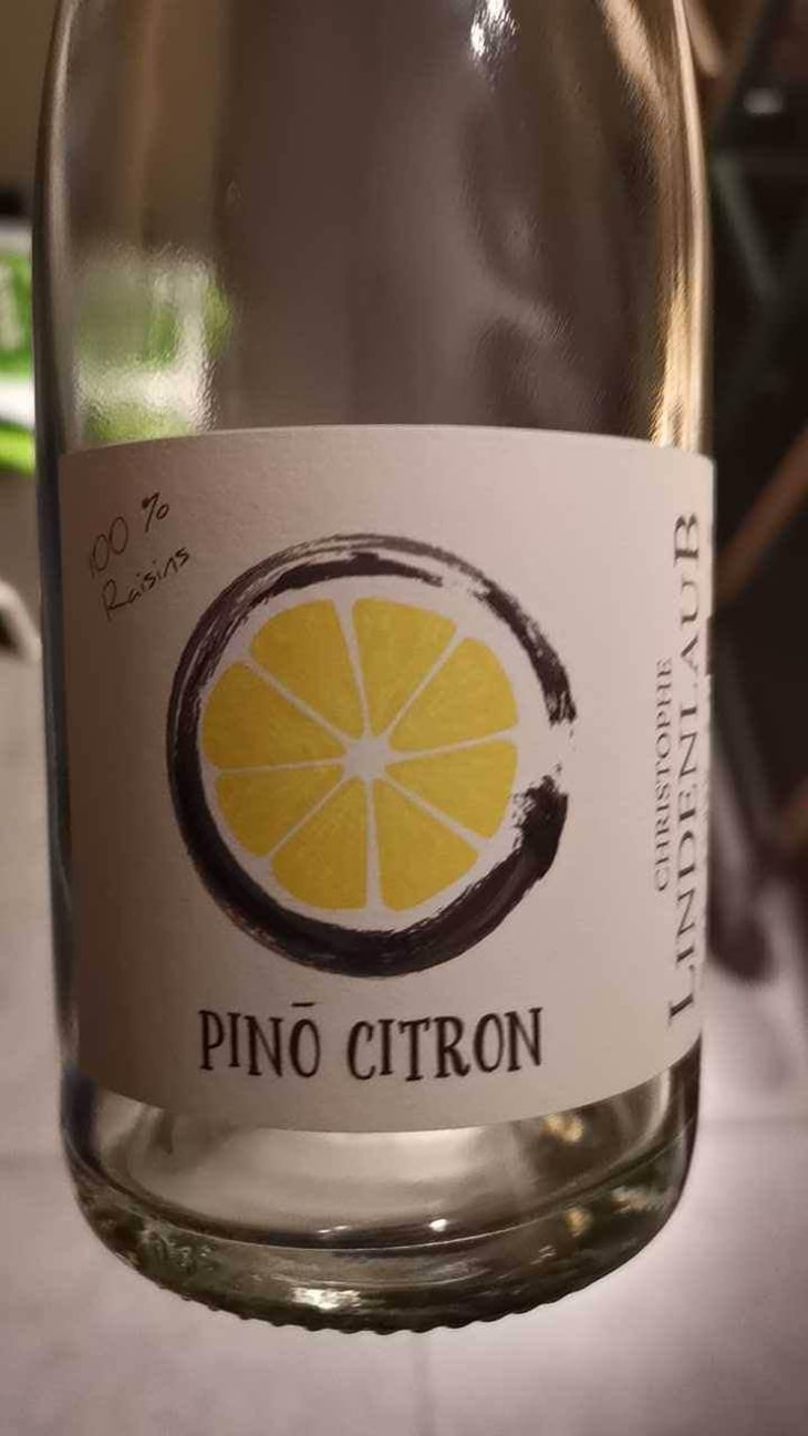 Pinô Citron - Lindenlaub - Christophe Lindenlaub 