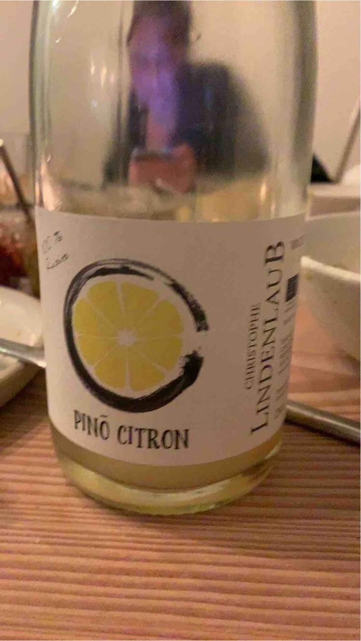 Pinô Citron - Lindenlaub - Christophe Lindenlaub 