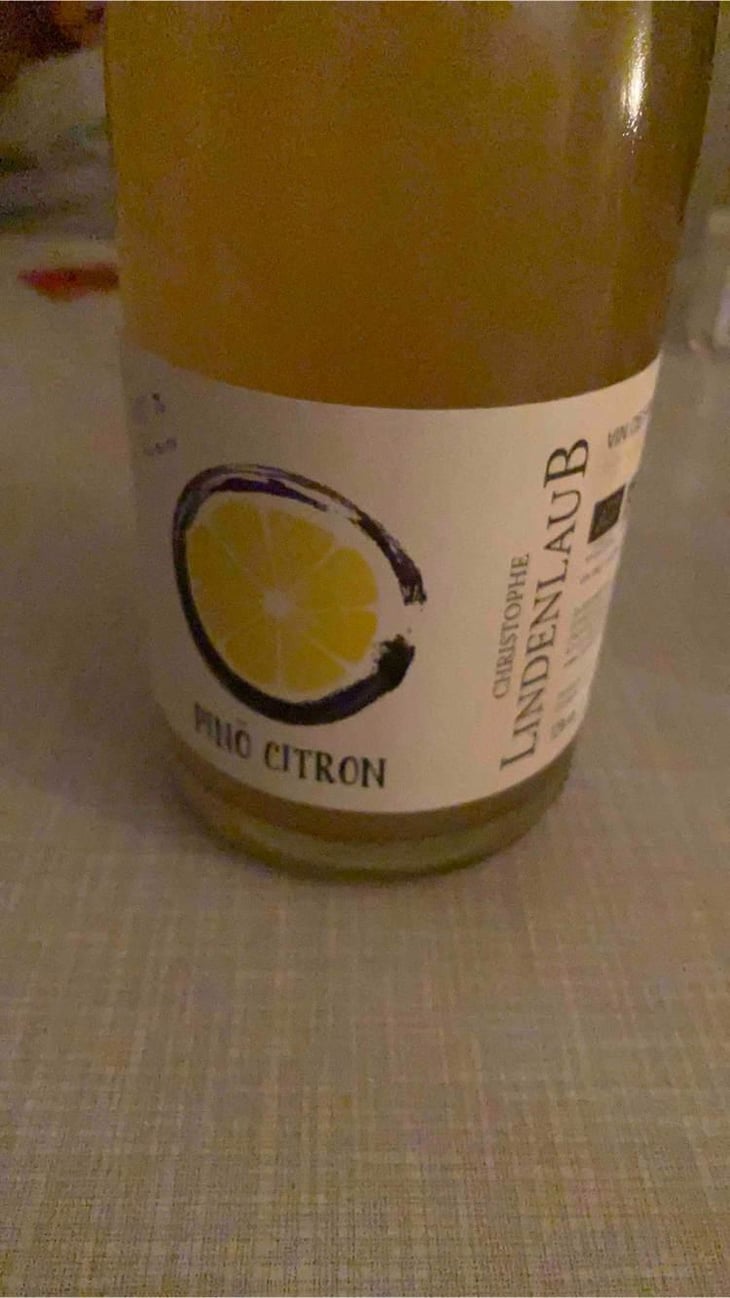 Pinô Citron - Lindenlaub - Christophe Lindenlaub 