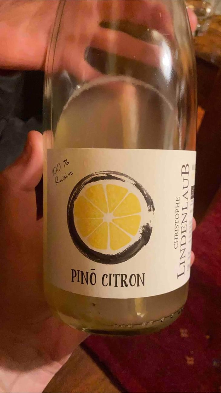 Pinô Citron - Lindenlaub - Christophe Lindenlaub 