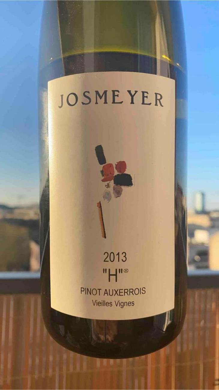 Pinot Auxerrois "H" Vieilles Vignes - Domaine Josmeyer - Isabelle Meyer 