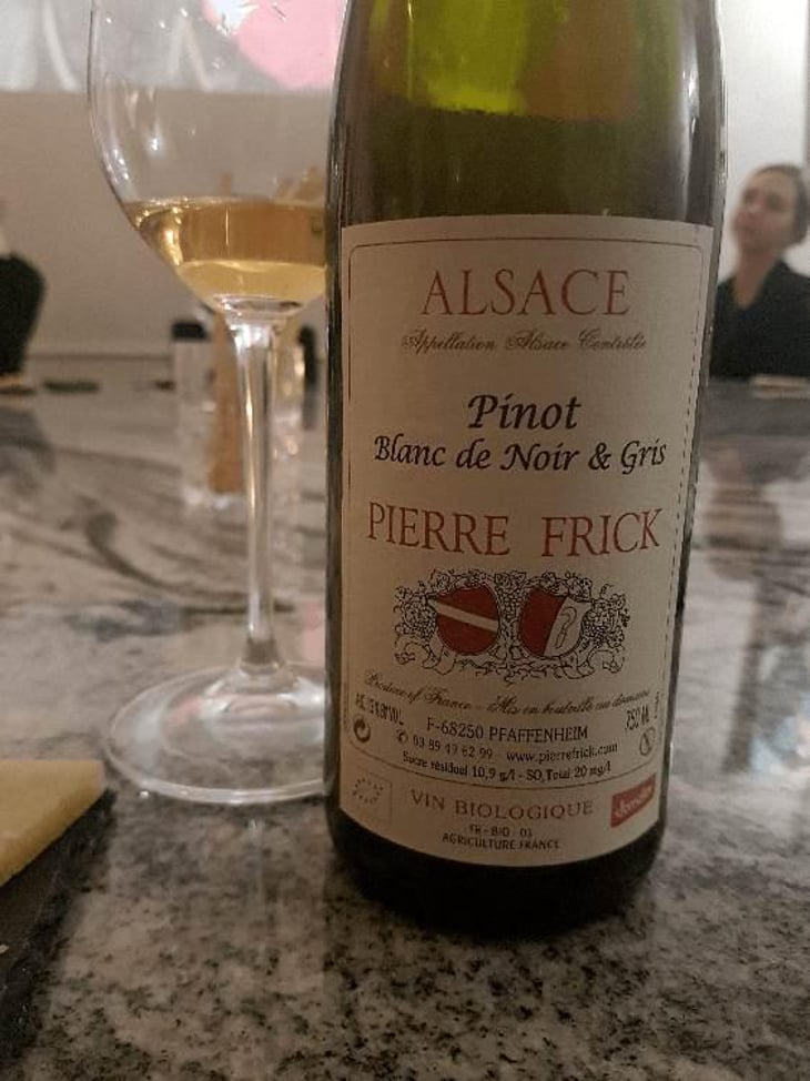 Pinot Blanc de Noir & Gris - Domaine Pierre Frick - Jean-Pierre, Chantal et Thomas Frick 