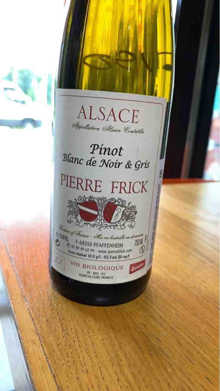Pinot Blanc de Noir & Gris - Domaine Pierre Frick - Jean-Pierre, Chantal et Thomas Frick 