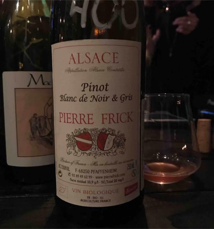 Pinot Blanc de Noir & Gris - Domaine Pierre Frick - Jean-Pierre, Chantal et Thomas Frick 