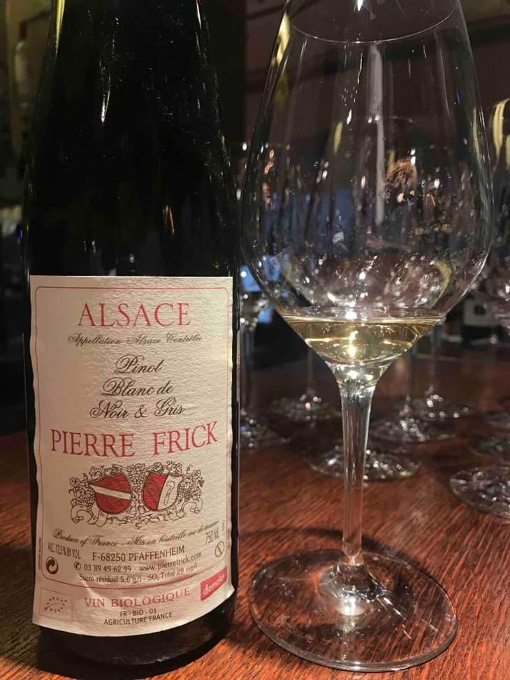 Pinot Blanc de Noir & Gris - Domaine Pierre Frick - Jean-Pierre, Chantal et Thomas Frick 