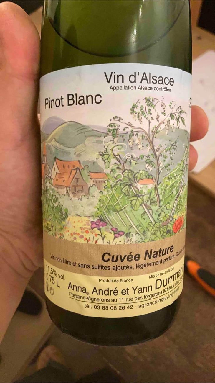 Pinot Blanc - Anna, André & Yann Durrmann - Anna, André & Yann Durrmann 