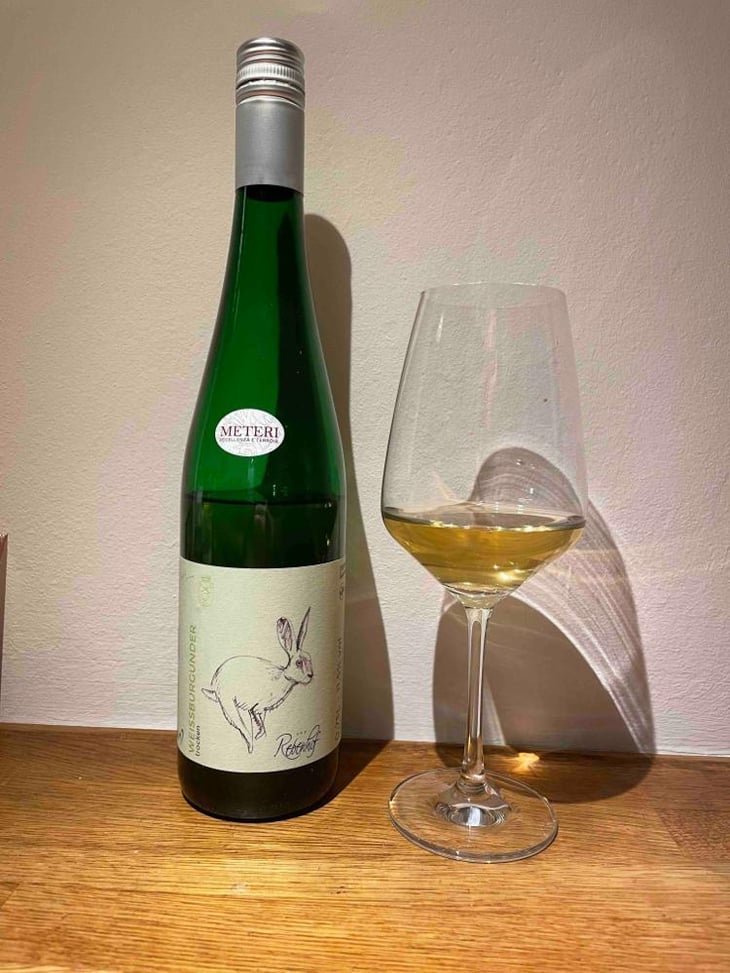 Weißbugunder trocken - Rebenhof - Hartmut Aubell 
