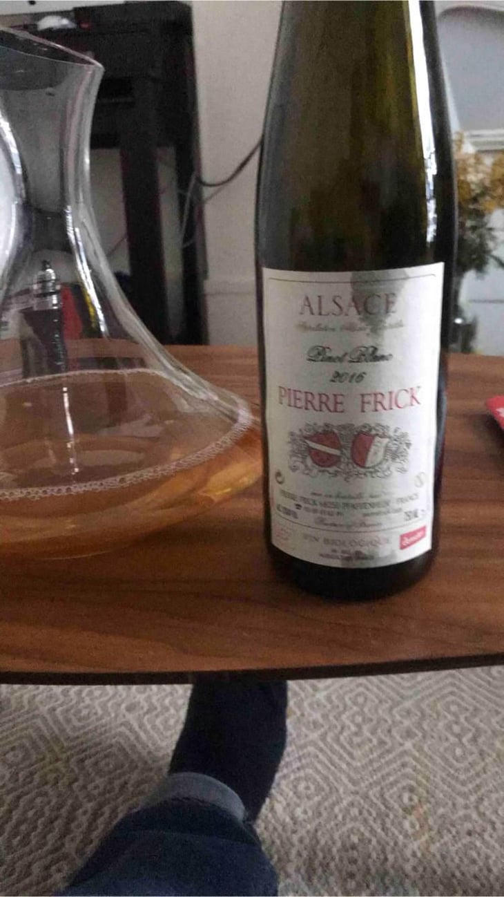 Pinot Blanc - Domaine Pierre Frick - Jean-Pierre, Chantal et Thomas Frick 