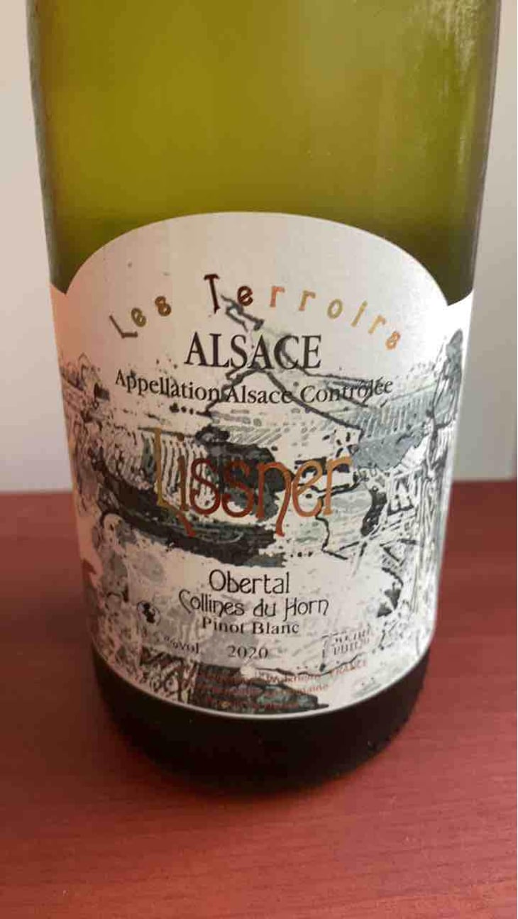 Pinot Blanc Lieu-dit Obertal Collines Du Horn - Lissner - Bruno et Theo Schloegel 