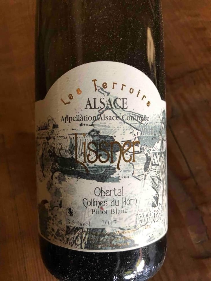 Pinot Blanc Lieu-dit Obertal Collines Du Horn - Lissner - Bruno et Theo Schloegel 
